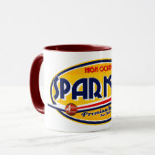 logo Mok van de "Spark" (Voorkant links)