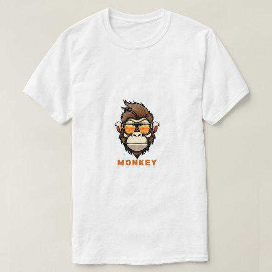 Logo Monkey T-shirt (Design voorkant)