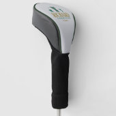 Logo Monogram voor Elegante Golfers Golfheadcover (Schuin)