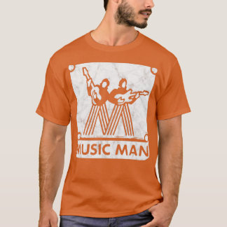 Logo Muziek Man voor donkere producten T-shirt
