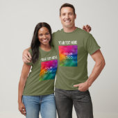  Logo Naam tekst Sjabloon Mannen T-shirt (Unisex)