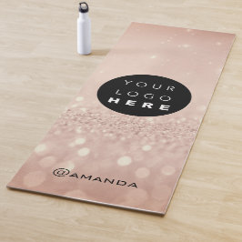 Logo Name Company Roos Gold Promotion Instagra Yogamat