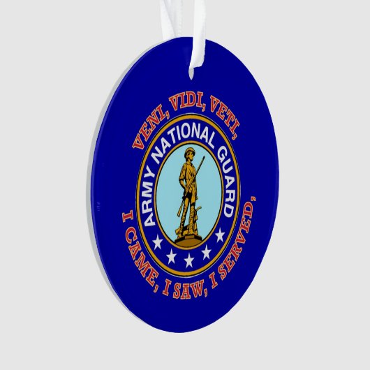 Logo Nationale Garde Ornament (voorkant)