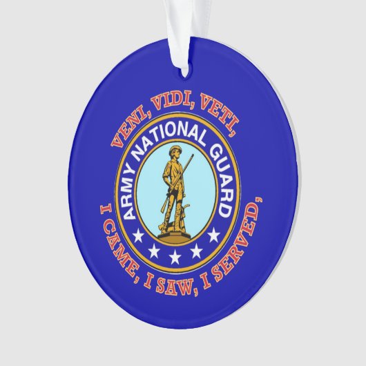 Logo Nationale Garde Ornament (voorkant)