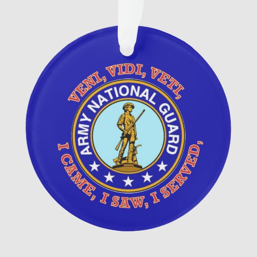 Logo Nationale Garde Ornament (voorkant)