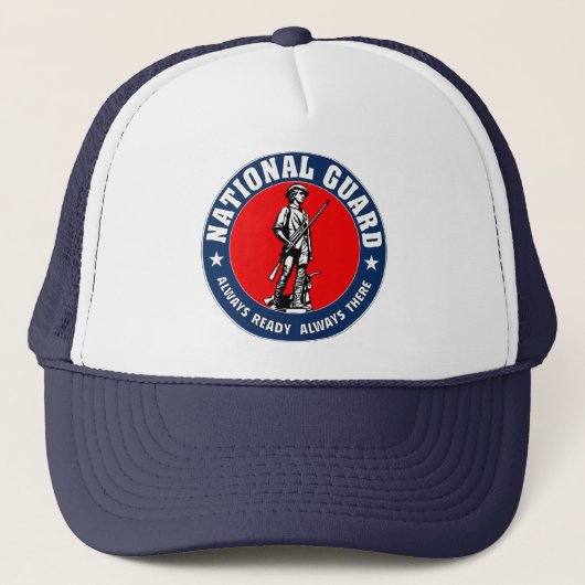 Logo Nationale Garde Trucker Pet (Voorkant)