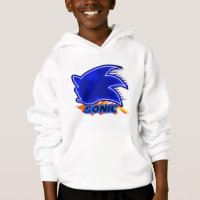 Logo Neon Sonic Flame – Illustratie voor high-end