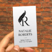 Logo Notarisseer monogram Visitekaartje