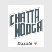 Logo of Chattanooga, Tennessee, USA Sticker (Vel)