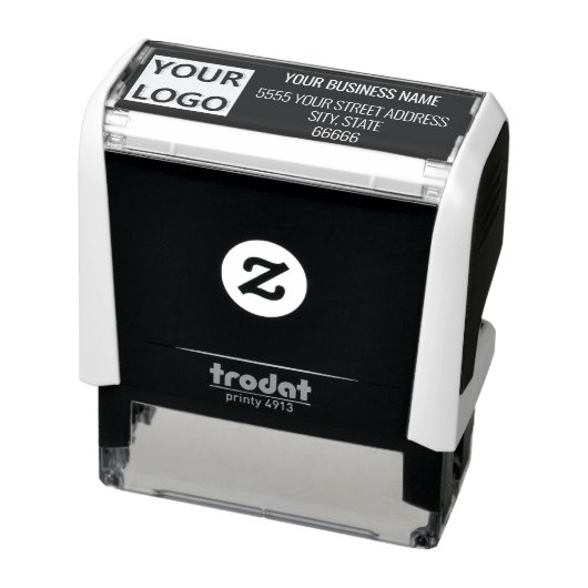 Logo of Foto Uw Kleur Adres Stempel Voorbeeld (Product)