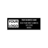 Logo of Foto Uw Kleur Adres Stempel Voorbeeld (Design)