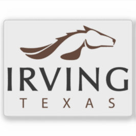 Logo of Irving, Texas, USA Sticker