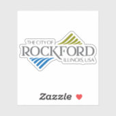 Logo of Rockford, Illinois, USA Sticker (Vel)