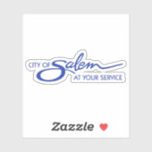 Logo of Salem, Oregon, USA Sticker (Vel)