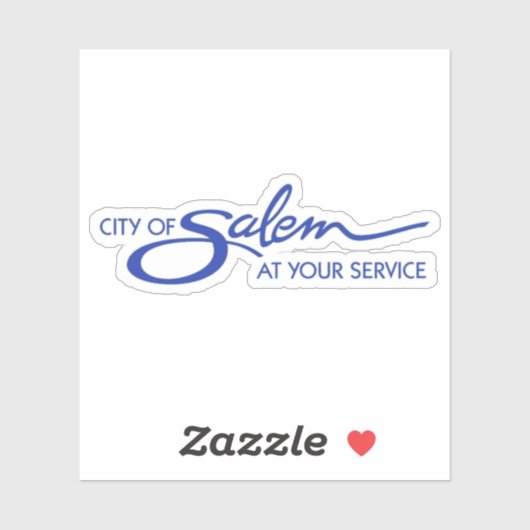Logo of Salem, Oregon, USA Sticker (Vel)