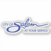 Logo of Salem, Oregon, USA Sticker (Voorkant)