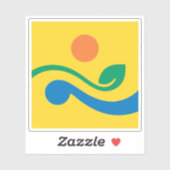 Logo of South Jeolla (Jeonnam), South Korea Sticker (Vel)