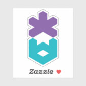 Logo of the North Chungcheong Province (Chungbuk) Sticker (Vel)