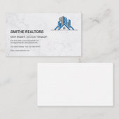 Logo onroerend goed afsprakenkaartje (Voorkant / Achterkant)