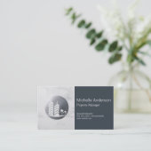 Logo onroerend goed | Eigendomsbeheer Visitekaartje (Staand voorkant)