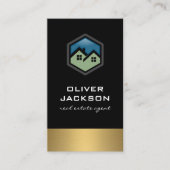 Logo onroerend goed | Goudstrim Visitekaartje (Voorkant)