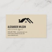 Logo onroerend goed | Huisdieren Visitekaartje (Achterkant)