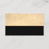 Logo onroerend goed | Marmer Visitekaartje (Achterkant)