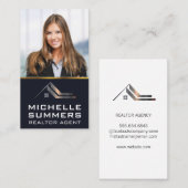 Logo onroerend goed | Ondernemingen Visitekaartje (Voorkant / Achterkant)