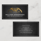 Logo onroerend goed visitekaartje (Voorkant / Achterkant)