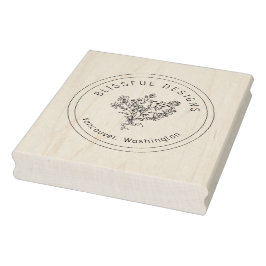 Logo  ontwerp Bloemenwinkel Business Rubberstempel