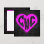 Logo op brrick Hartelijk dank Bedankkaart (Voorkant / Achterkant)