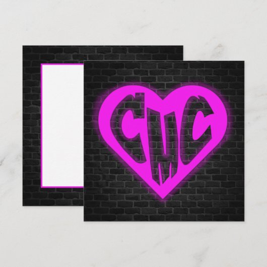 Logo op brrick Hartelijk dank Bedankkaart (Voorkant / Achterkant)