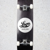 Logo op de Vinylcirkel Skateboard Business Bumper  Sticker