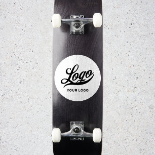 Logo op de Vinylcirkel Skateboard Business Bumper  Sticker