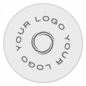 Logo op het venster Zakelijke bumper voor vinylcir Sticker (Voorkant)