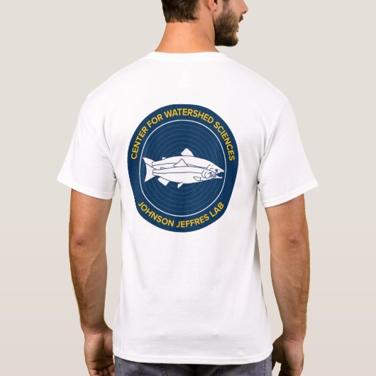 Logo op voor en achter t-shirt (Achterkant)