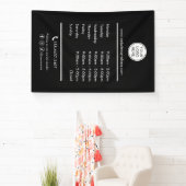 Logo openingsuren bedrijf spandoek (Insitu)