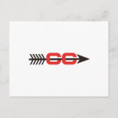 Logo over land briefkaart (Voorkant)