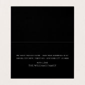 Logo Paarse woning, adreswijziging Visitekaartje (Binnenkant ongevouwen)