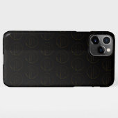 Logo Patroon eenvoudige Logo iPhone Case iPhone Hoesje (Achterkant horizontaal)