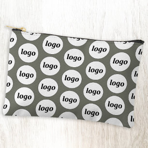 Logo Patroon Zakelijk Promotionele Branding Groen Etui
