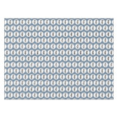 Logo Pattern Business Branding Dusty Blue Tafelkleed (Voorkant (Horizontaal))