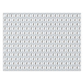 Logo Pattern Business Branding Poederblauw Tafelkleed (Voorkant (Horizontaal))