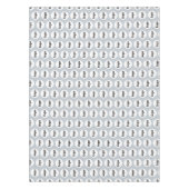 Logo Pattern Business Branding Poederblauw Tafelkleed (Voorkant)