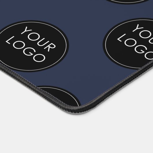 Logo Pattern Business Company Corporate Blue Bureaumat (Hoek)