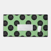 Logo Pattern Business Company Groen Bureaumat (Keyboard & Muis)