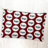 Logo Pattern Business Promotionele Bourgogne Rood Etui