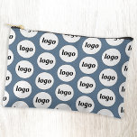 Logo Pattern Business Promotionele Branding Blauw Etui<br><div class="desc">Voeg je eigen logo toe aan dit ontwerp. Minimalistisch en professioneel. Geweldig voor een promotieproduct voor uw medewerkers,  medewerkers,  klanten en klanten. Ideaal voor shows,  reizen,  zakelijke of sportevenementen en weggeefacties. Voor andere versies,  zie het collectie.</div>