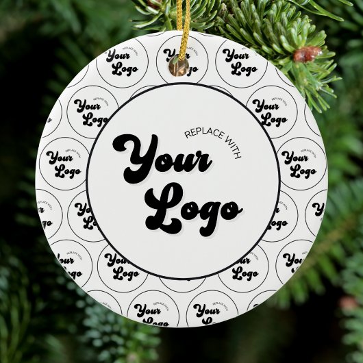 Logo Pattern Custom Business Bedrijf Keramisch Ornament