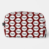 Logo Pattern Promotional Business Bourgogne Rood Toilettasje (Voorkant)